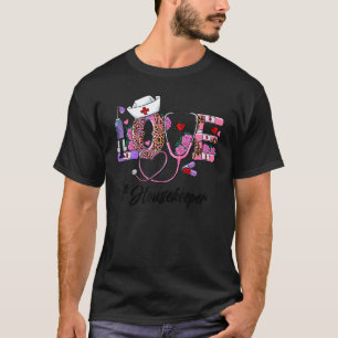 Stethoskop Niedliche Liebe Pflege Valentines House T-Shirt