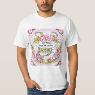 Stethoskop-Rose-Hemd T-Shirt