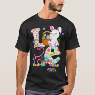 Stethoskop Scrub CNA Krankenpfleger Leben Ostertag T-Shirt
