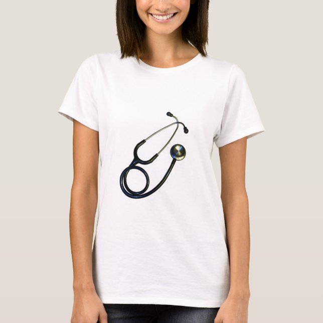 Stethoskop T-Shirt (Vorderseite)