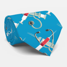 Stethoskop und Spritzen