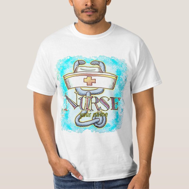 Stethoskopschwester T-Shirt (Vorderseite)