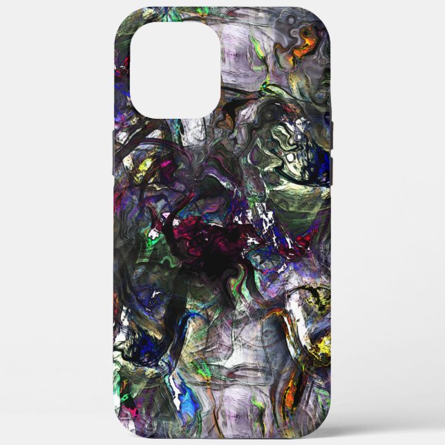 Stettete "schwere Farben" überlagern sich in Misch Case-Mate iPhone Hülle (Rückseite)