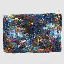 Stettete "schwere Farben" überlagern sich in Misch