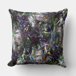 Stettete "schwere Farben" überlagern sich in Misch Kissen