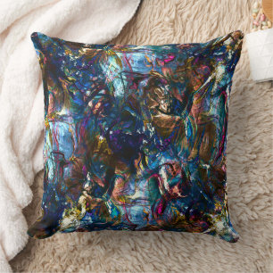 Stettete "schwere Farben" überlagern sich in Misch Kissen