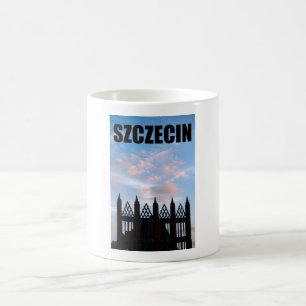 Stettin Polen Altes Rathaus Kaffeetasse
