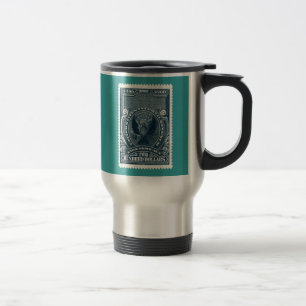 Steuer-Briefmarken-Kaffee-Tasse Reisebecher