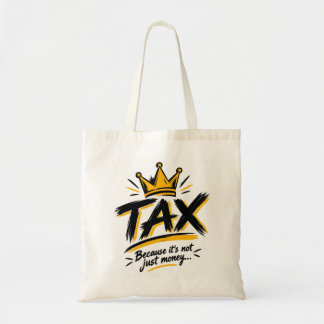 Steuer T-Shirt-Design Tragetasche