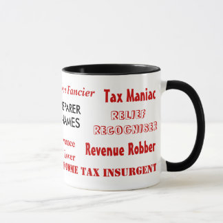Steuer-Vorbereiter-Spitznamen Tasse