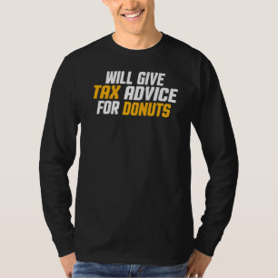 Steuerberater CPA gibt Steuerberatung für Don T-Shirt