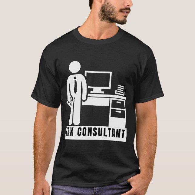Steuerberater für Steuersaison T-Shirt (Vorderseite)