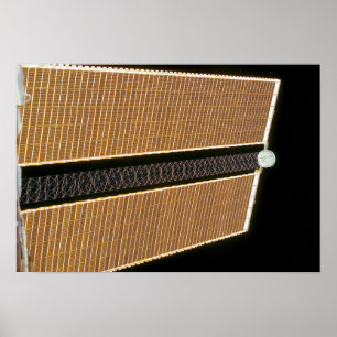 SteuerbordSolarstromanlageflügelplatte Poster