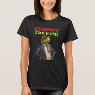 Steuerfrosch-Betrugs-Meme begehen T-Shirt