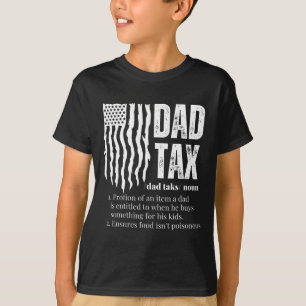 Steuerliche Definition - Witziger Vatertag T-Shirt