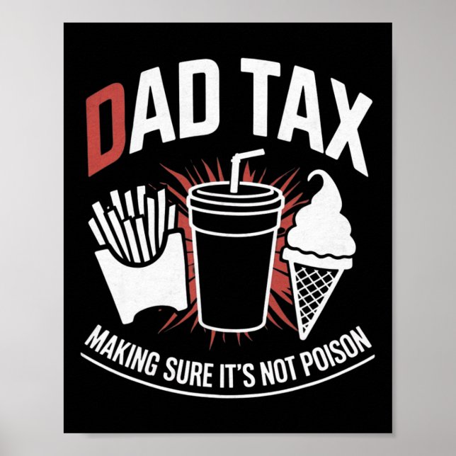Steuerliche Gewährleistung, dass es nicht Gift ist Poster (Vorne)