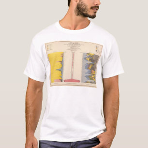 Steuerliches Diagramm, statistische T-Shirt