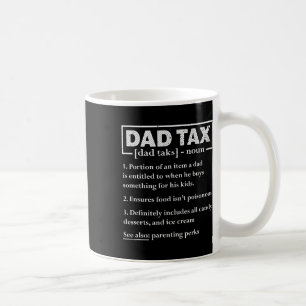 Steuerlustige Vater Steuern Definition Vatertag Kaffeetasse