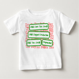 Steuertag - Kinder Baby T-shirt