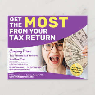 Steuervorbereitung (Vorbereitung) Flyer