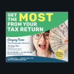 Steuervorbereitung (Vorbereitung) Flyer<br><div class="desc">Diese beruflichen Aufmerksamkeitsspannen,  die die steuerliche Vorbereitung der Rückerstattung des Flyers für die -Vorlagen für die kleine Steuervorbereitung/Buchhalterei bieten.</div>