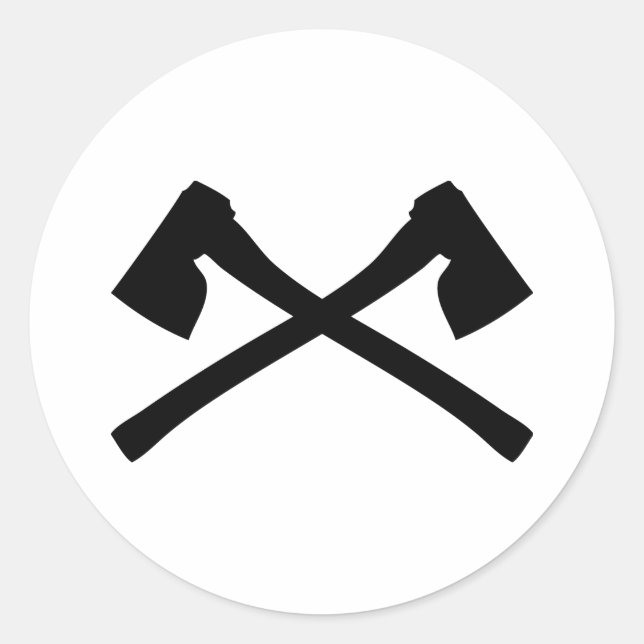 Steuerzeichen Runder Aufkleber (Vorderseite)