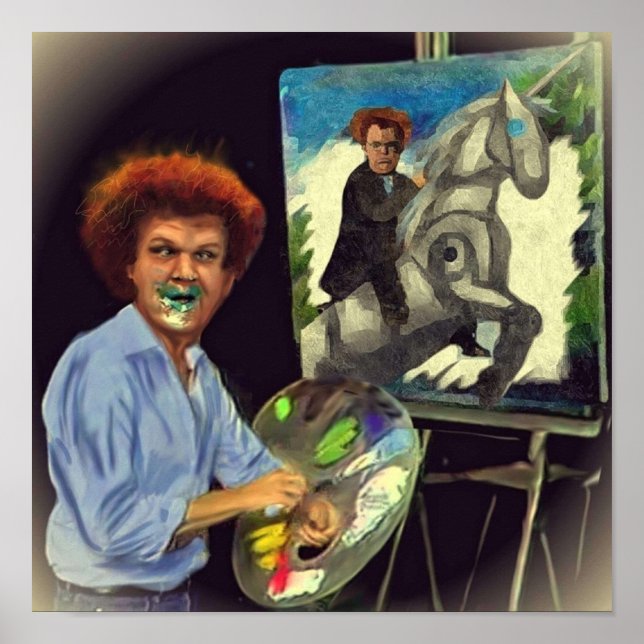 Steve Brule Farben Poster (Vorne)