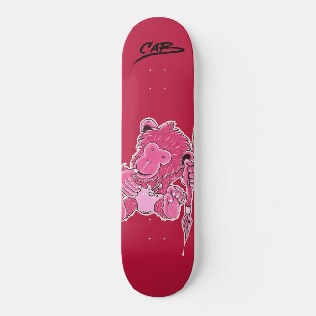 Steve Caballero "Monkey Brush" Skateboard (Vorderseite)