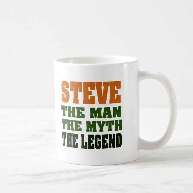 STEVE - der Mann, der Mythos, die Legende Kaffeetasse (Rechts)
