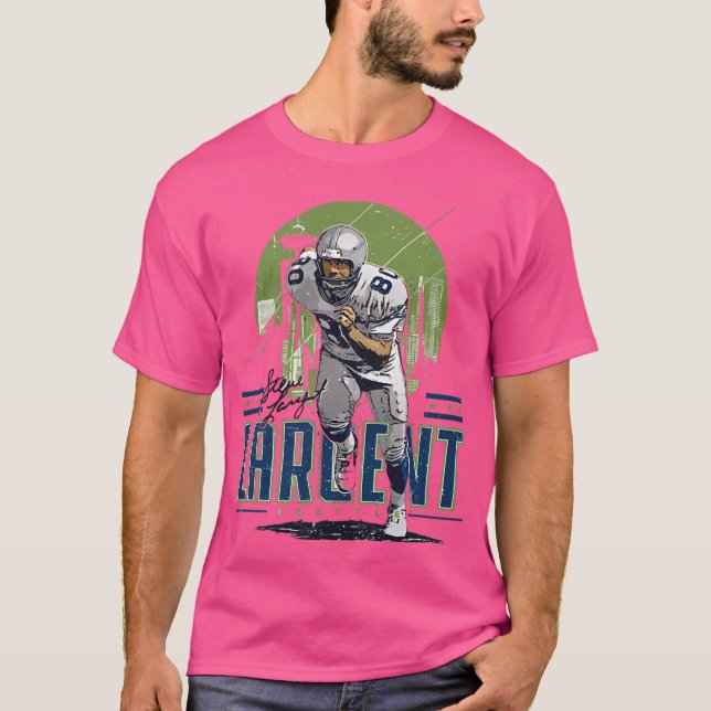 Steve Largent Player Skyline T-Shirt (Vorderseite)