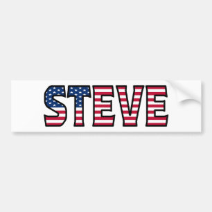 Steve Name Vorname USA Aufkleber Sticker Auto Autoaufkleber