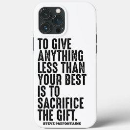 Steve Prefontaine Quotes Case-Mate iPhone Hülle
