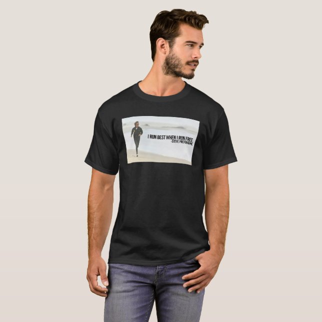 Steve Prefontaine Quotes T-Shirt (Vorne ganz)