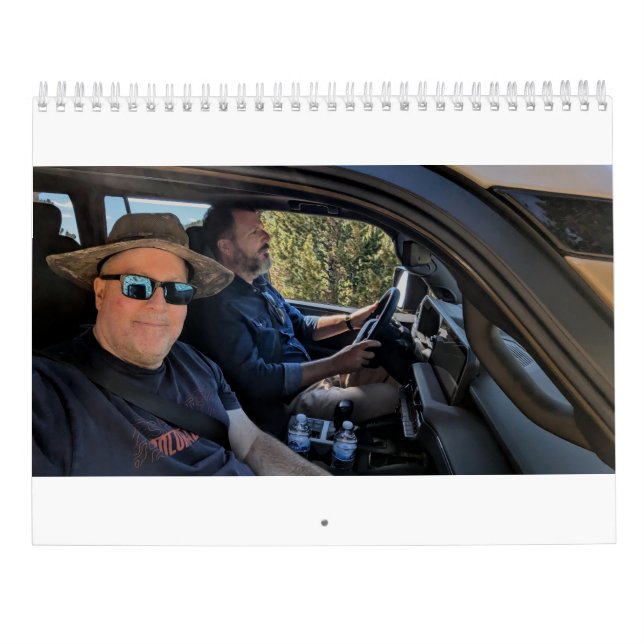 Steve Selfie Calendar - Aber warum? Kalender (Rückseite)