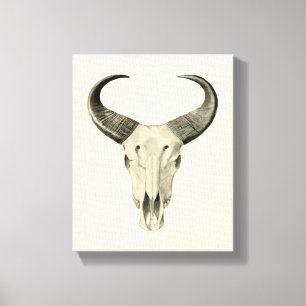 Steve Skull Canvas Print Leinwanddruck