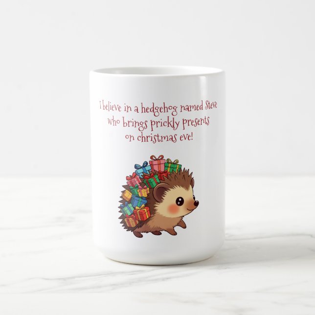 Steve the Hedgehog – Funny Atheist  Kaffeetasse (Mittel)