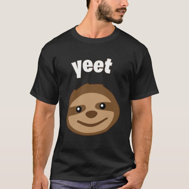 Steve the Sloth Yeet Original T-Shirt (Vorderseite)