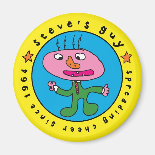 Steve-Typ-Magnet Magnet (Vorne)