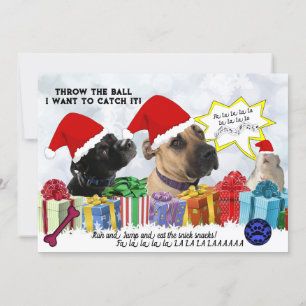 Steve und Jessica Weihnachtskarte Karte