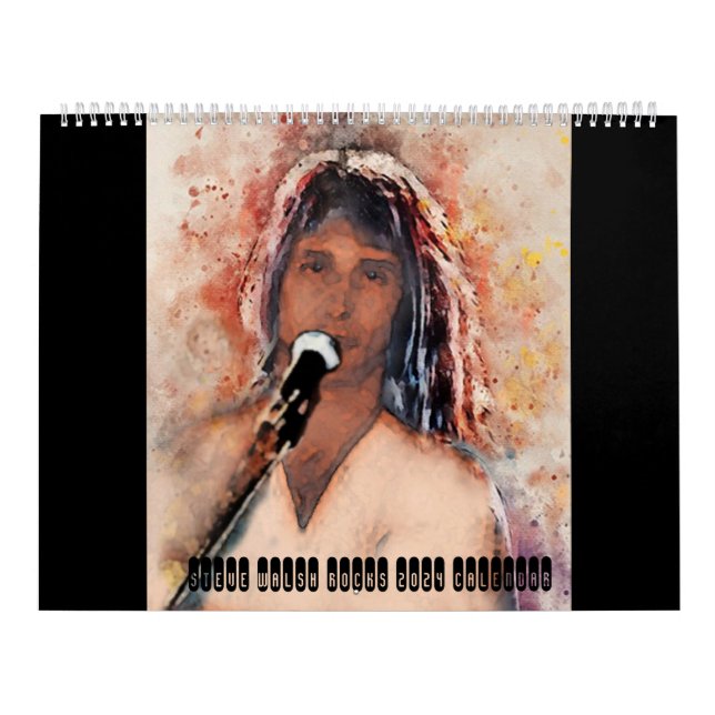 Steve Walsh Rocks 2024 Kalender (Titelbild)