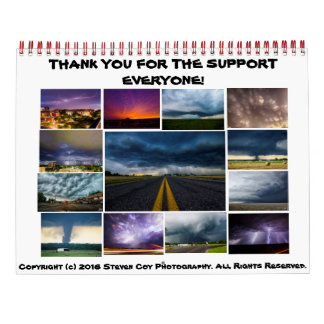 Steven Coy Fotografy 2017 Calendar Kalender