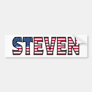 Steven Name Vorname USA Aufkleber Sticker Auto Autoaufkleber