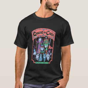 Steven Rhodes Quest for Cats RPG Illustration Dunk T-Shirt