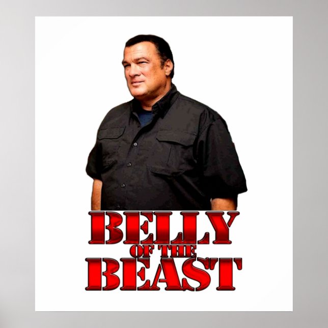 Steven Seagal Bauch der Bestie Poster (Vorne)