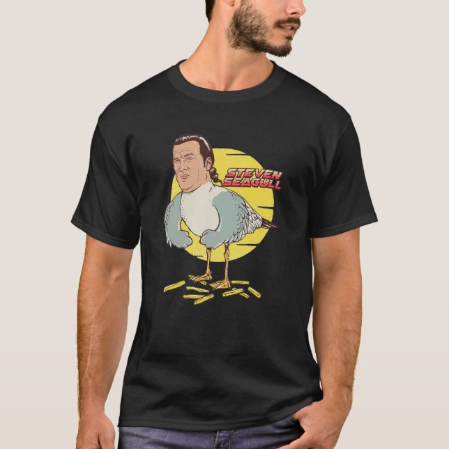 Steven Seagull, Action Hero Extraordinaire T-Shirt (Vorderseite)