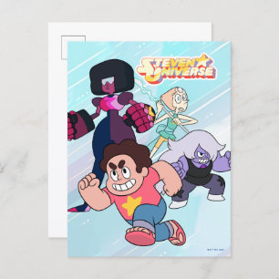 Steven Universe   Aktion Crystal Gem Group Postkarte