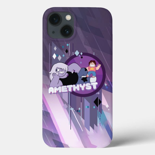 Steven Universe | Amethyst-Zeichen Grafik Case-Mate iPhone Hülle (Rückseite)