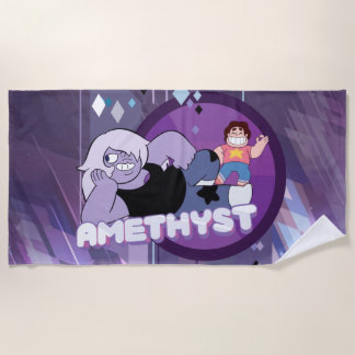 Steven Universe | Amethyst-Zeichen Grafik Strandtuch