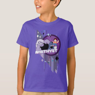 Steven Universe   Amethyst-Zeichen Grafik T-Shirt