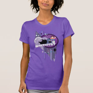 Steven Universe Amethyst-Zeichen, grafisch T-Shirt